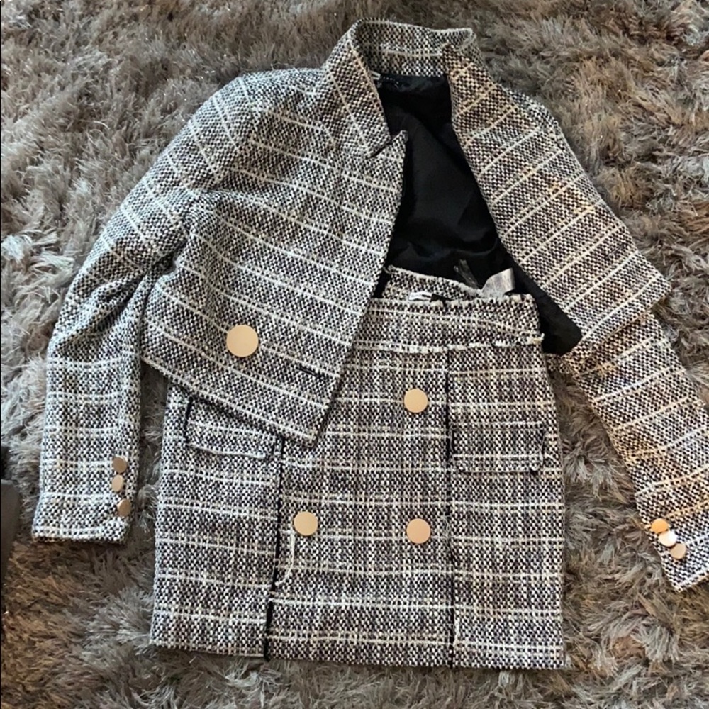 Tweed Two Pce set, by FASHIONNOVA